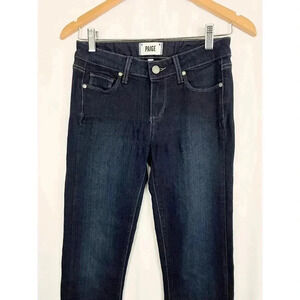 Paige Blue Denim Skyline Skinny Jeans Sz 25 Womens Pants